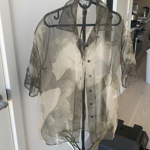 acne studio blouse size 38